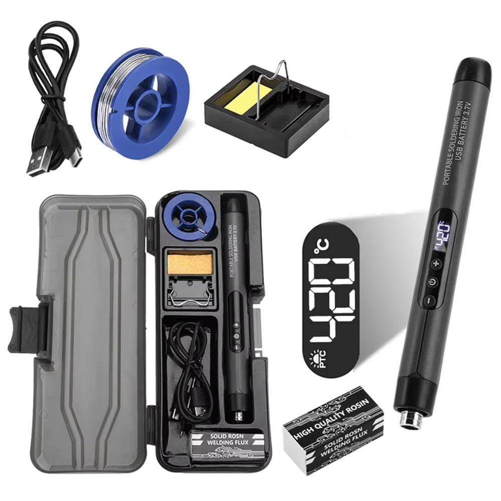 Electronics Repair Technician - Mini soldador USB recargable, portátil e