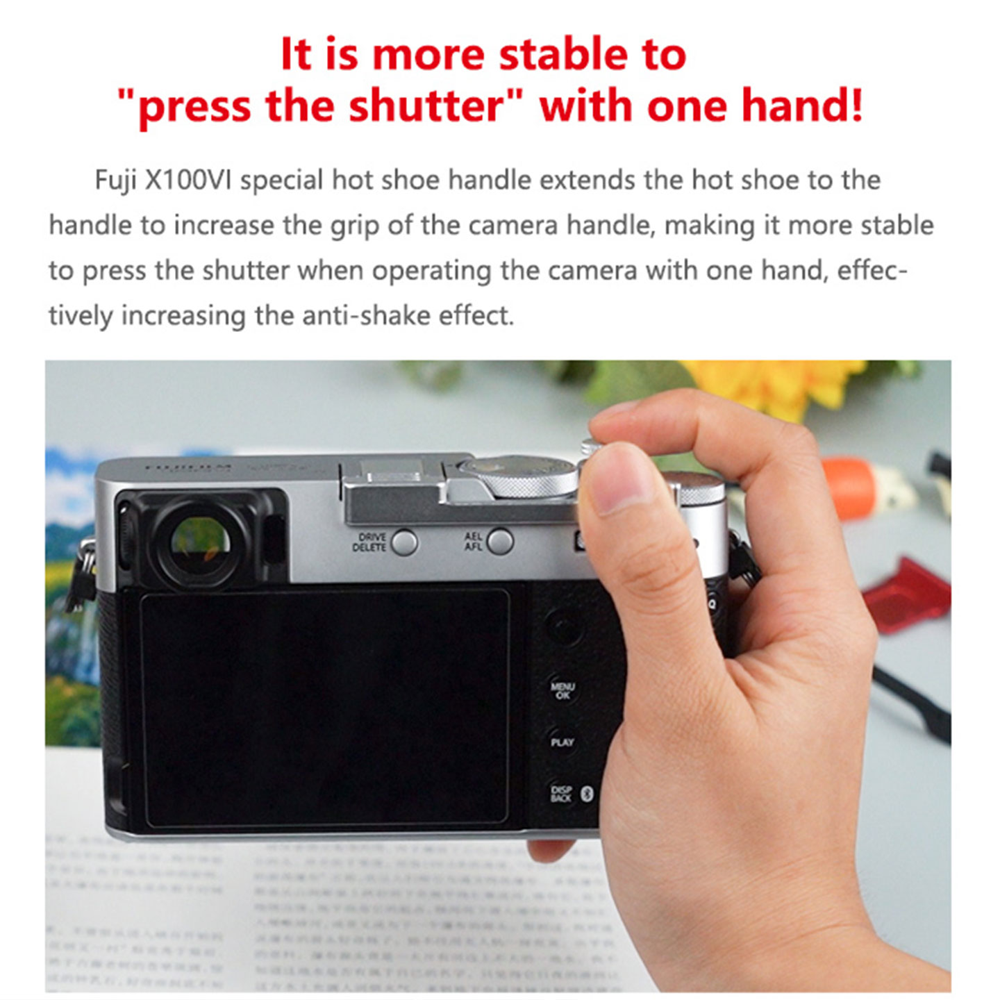 Para Fujifilm X100Vi mango aga - Fujifilm Camera X100Vi reseña y precio