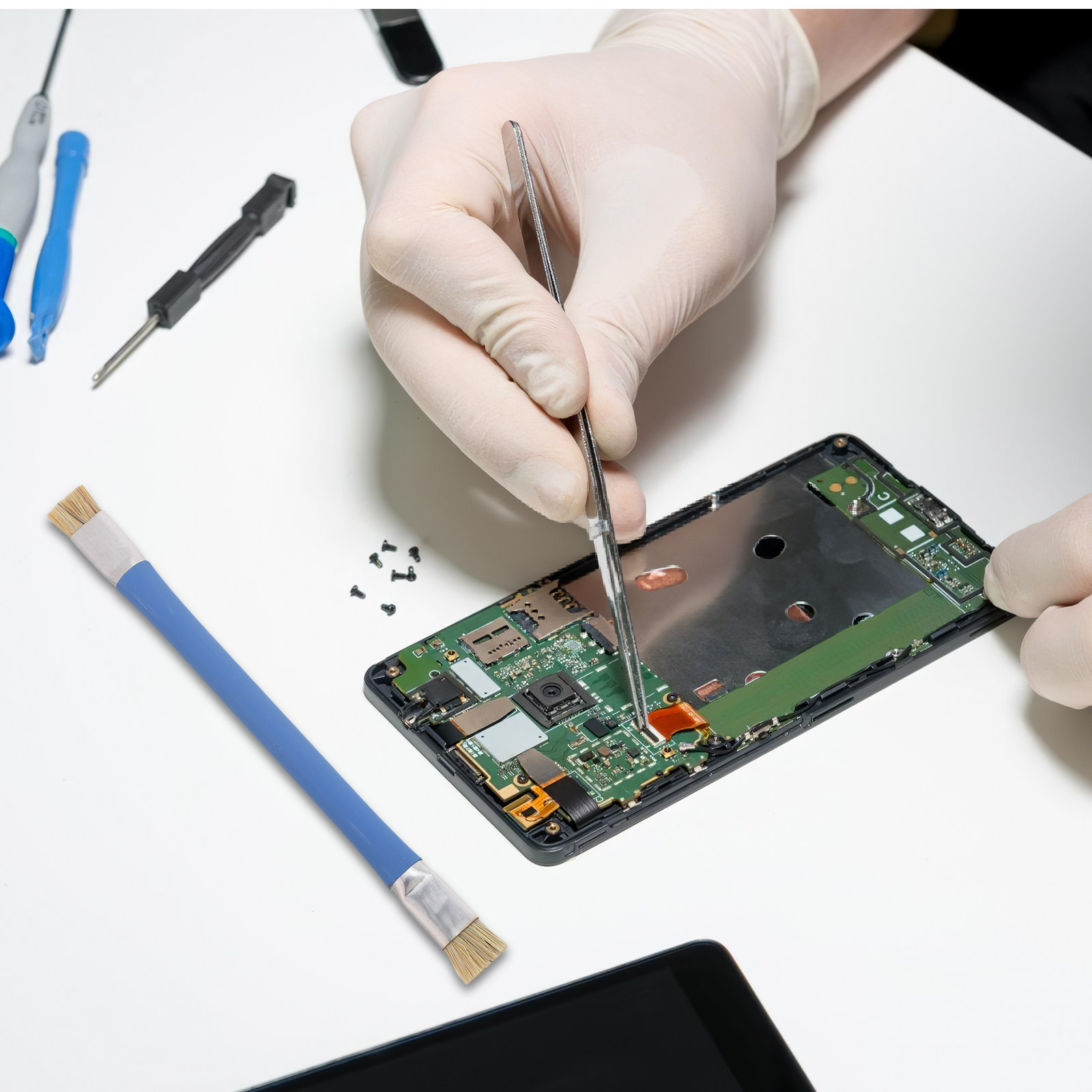 4 cepillos de limpieza antiest - Repair Electronics reseña y precio