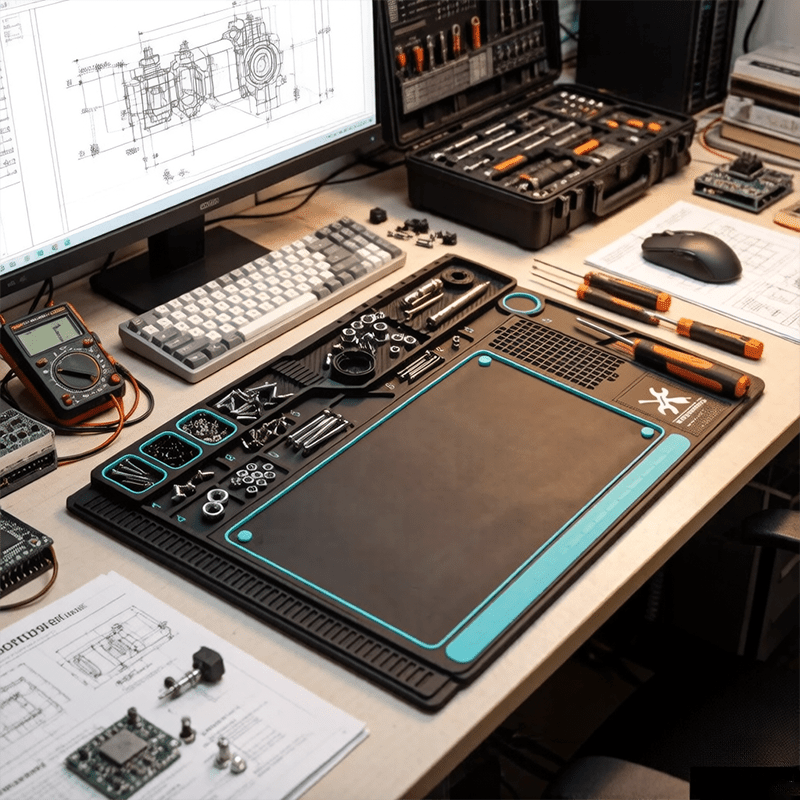 Alfombrilla de Silicona Multif - Electronics Repair Bench reseña y precio