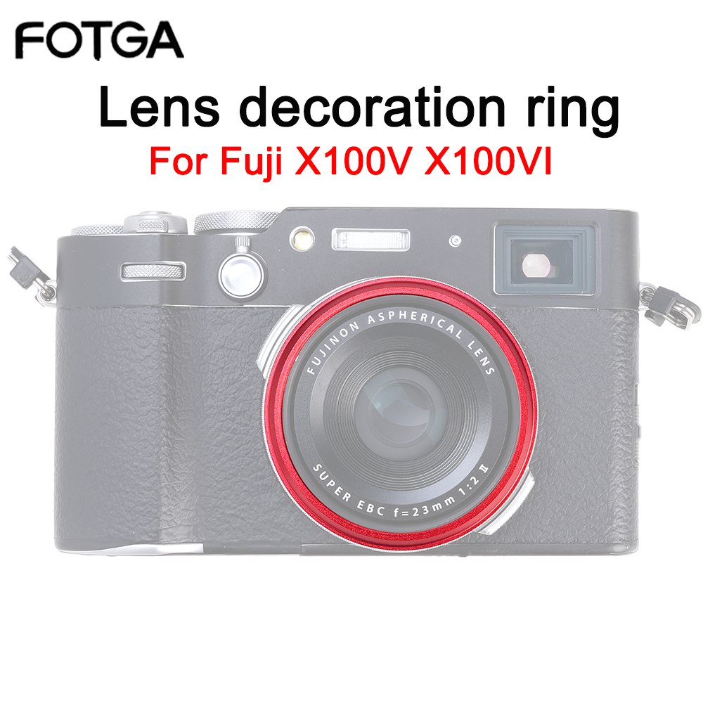 Anillo decorativo de lente FOT - Fujifilm Camera X100Vi reseña y precio